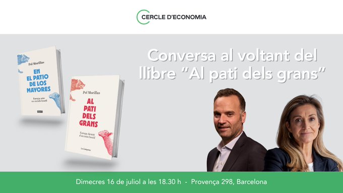 CdEconomia's tweet image. La tornada de Trump, la invasió d’Ucraïna, la desestabilització del Pròxim Orient o la rivalitat Xina-EUA són alguns dels reptes als quals ha de fer front #Europa 🇪🇺 En parlarem demà 16/07 a les 18.30h amb @polmorillas i @estherveraARA. Inscripcions aquí👉bit.ly/40CN7RB