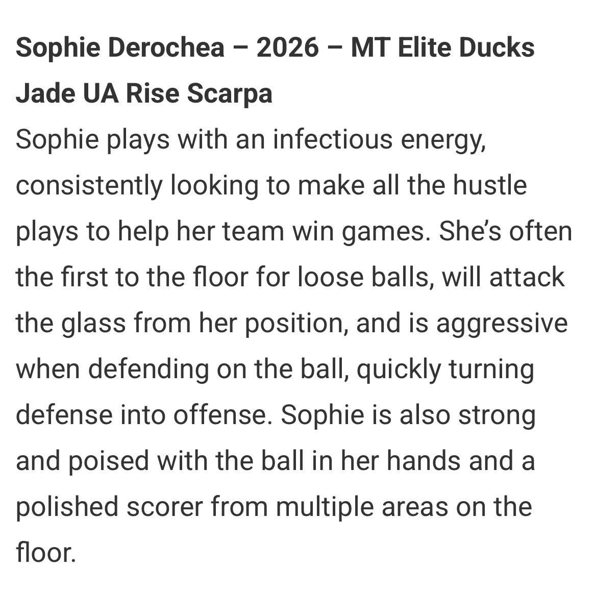 Coach Tim Lopes (@timlopes9) on Twitter photo We see you Sophie!! Amazing week playing against some of the best players in the country! #MORE <a href="/phstitansbball/">PHS Girls Basketball</a> <a href="/PHS_Titans/">Pembroke Athletics</a> <a href="/PYB02359/">Pembroke Youth Basketball</a> <a href="/MTEliteDucks/">MT Elite Ducks</a> We see you Sophie!! Amazing week playing against some of the best players in the country! #MORE <a href="/phstitansbball/">PHS Girls Basketball</a> <a href="/PHS_Titans/">Pembroke Athletics</a> <a href="/PYB02359/">Pembroke Youth Basketball</a> <a href="/MTEliteDucks/">MT Elite Ducks</a>
