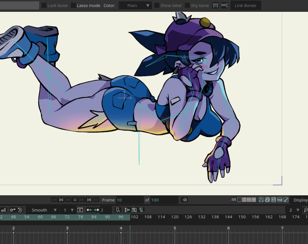 bsteinlounge's tweet image. animation wip. FINALLY, ZE MOTION COMES ALIVE THROUGH ZE WORK OF MY PRISONER. #mohoanimation #characteranimation #conceptart #runner69 #pinupgirl