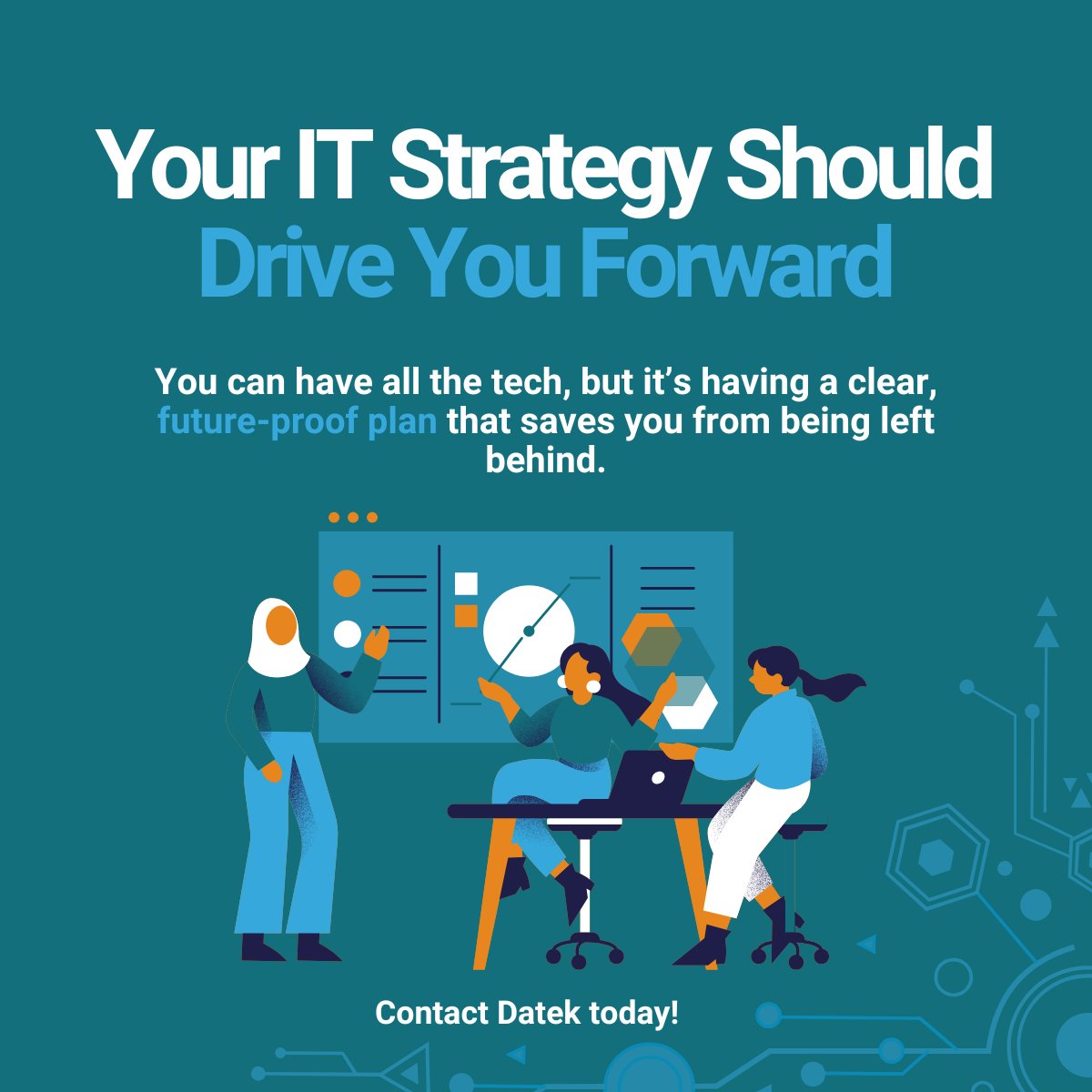 DatekSolutions's tweet image. Your strategy should be pushing you forward.

Find out how to assess your current setup, set a clear roadmap, and build flexible, growth-ready IT systems in our step-by-step guide.

Discover more: visit-our.link/EP9Ru4A

#ITStrategy #SME #ScalableITSolutions #ITSupport