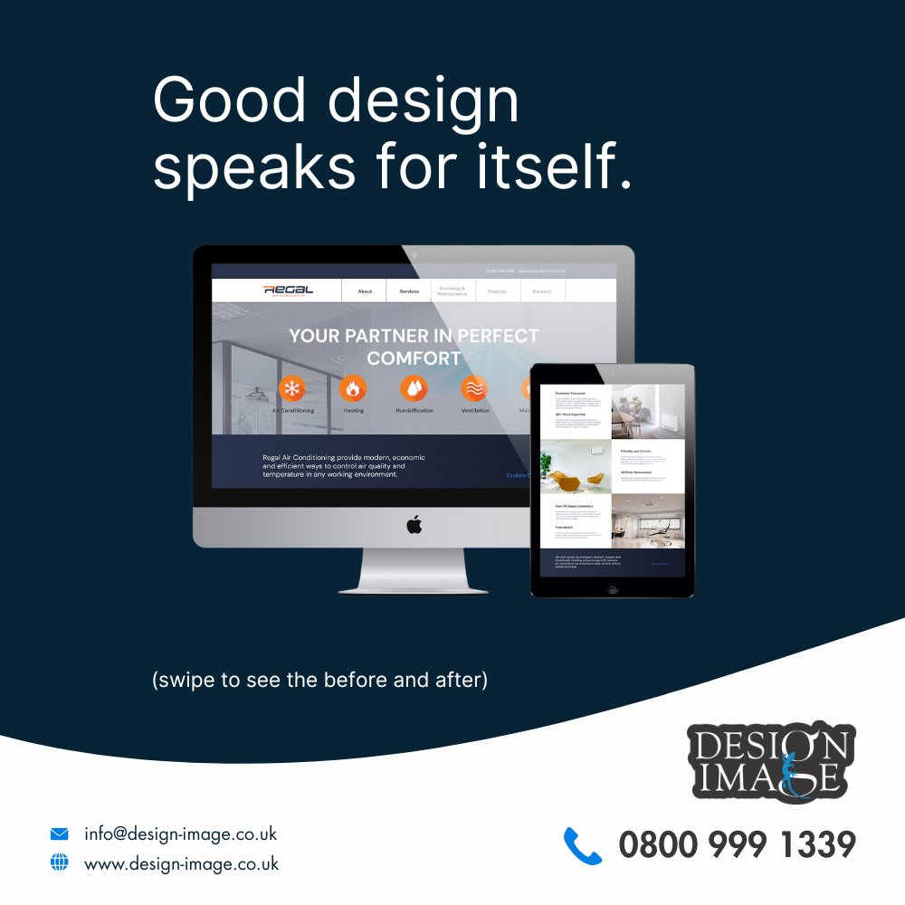 DesignImageLtd's tweet image. From “meh” to memorable.

Same message—new design, bigger impact.

Want to see your brand’s ‘after’? DM us.