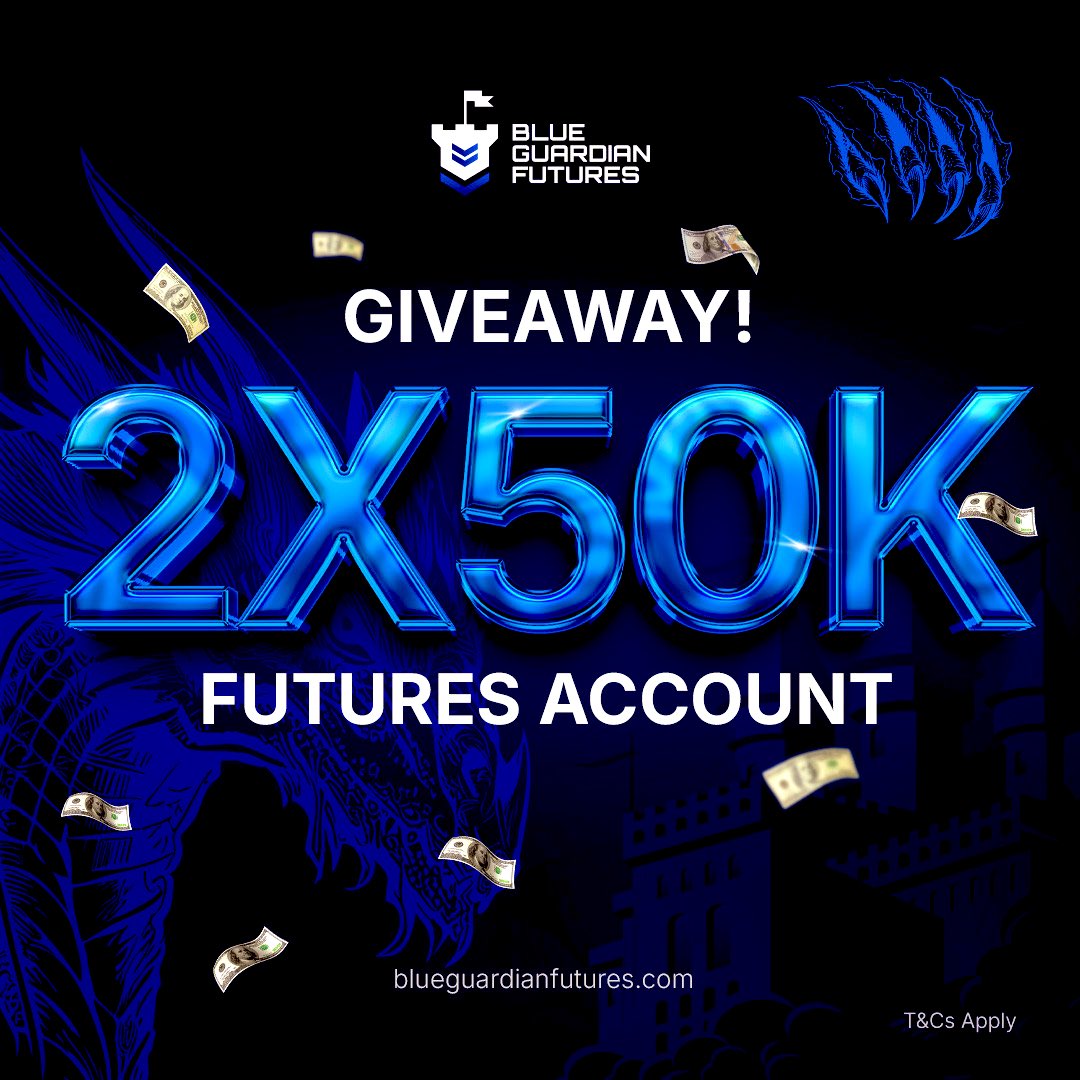 The Forex Trader (@theforextraderz) on Twitter photo ๐จ100K MEGA GIVEAWAY๐จ
Steps To Participate -
1. Follow - <a href="/FxPropTraders/">FxPropTraders ๐ฎ๐ณ</a> <a href="/GuardianFutures/">Blue Guardian Futures</a> <a href="/TheForexTraderz/">The Forex Trader</a> <a href="/kaitofxfpt/">KAITO FX ๐ฎ๐ณ</a> <a href="/Ayushcmofpt/">Ayush.CMO</a> <a href="/BrookBhai/">Brook</a>
2. Like, Repost & Tag 3 Friends.
3. Engage with this Post - x.com/theforextraderโฆ
Winners Announcement in 72 Hours. ๐จ100K MEGA GIVEAWAY๐จ
Steps To Participate -
1. Follow - <a href="/FxPropTraders/">FxPropTraders ๐ฎ๐ณ</a> <a href="/GuardianFutures/">Blue Guardian Futures</a> <a href="/TheForexTraderz/">The Forex Trader</a> <a href="/kaitofxfpt/">KAITO FX ๐ฎ๐ณ</a> <a href="/Ayushcmofpt/">Ayush.CMO</a> <a href="/BrookBhai/">Brook</a>
2. Like, Repost & Tag 3 Friends.
3. Engage with this Post - x.com/theforextraderโฆ
Winners Announcement in 72 Hours.