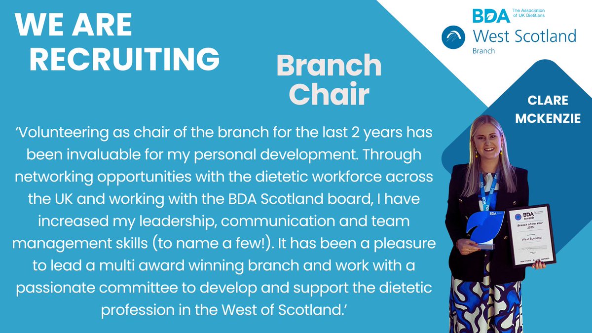 BDAWOSBranch's tweet image. Do you have an interest in taking the branch forward alongside an established committee? Hear from our amazing Chair, on her time as Chair 👇 and find out more about this volunteer role and other vacancies on the BDA website 😀 bit.ly/3Ue7SPO