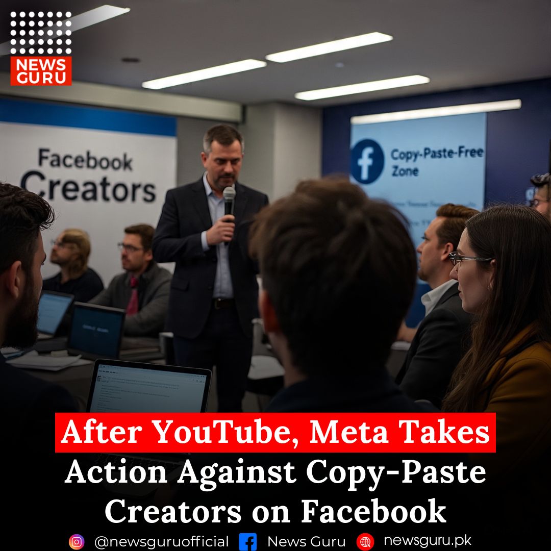 newsgurupk's tweet image. After YouTube, Meta Takes Action Against Copy-Paste Creators on Facebook

Read more: newsguru.pk/technology/aft…

#NewsGuru #Meta #ContentAuthenticity #FakeAccounts #UnoriginalContent #FacebookUpdates #AIgeneratedContent #ContentCreators #SocialMediaPolicy #OriginalContent