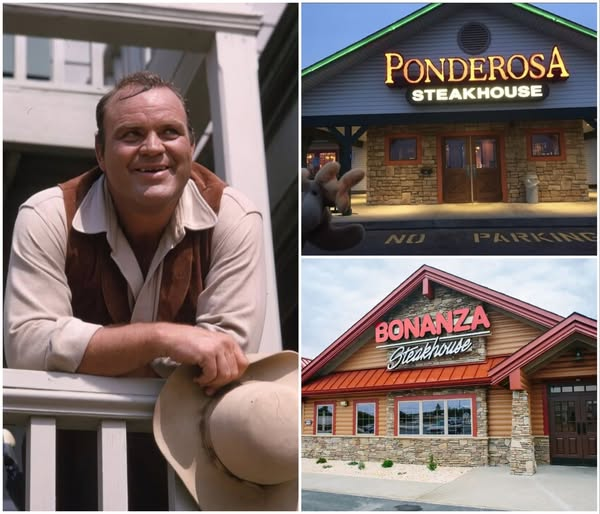 ustonymc's tweet image. Dan Blocker (Hoss) started and owned Ponderosa and Bonanza Steakhouse restaurant chains.

I don't believe either one is still around...