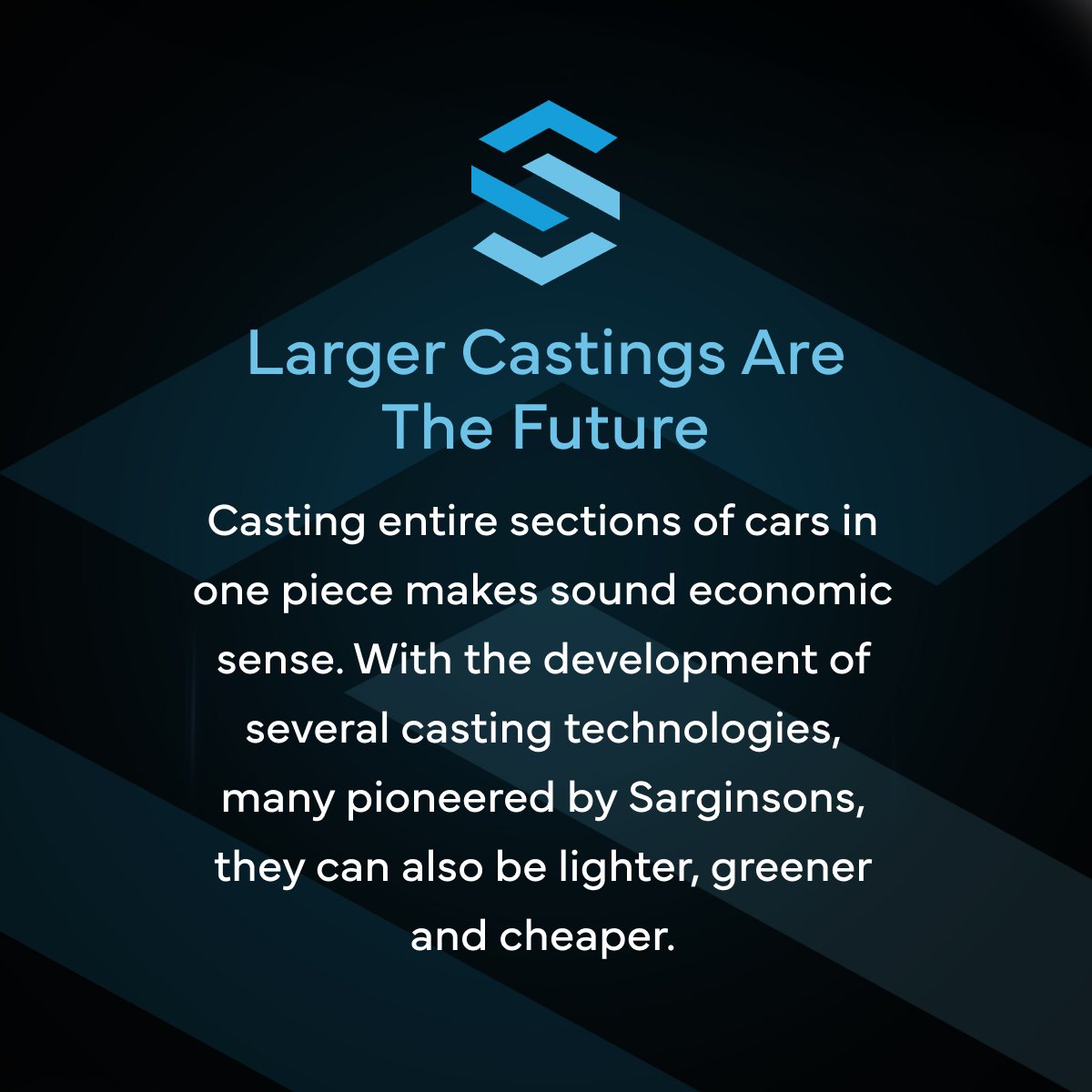 Thanks to advances in the technology of casting, particularly those pioneered by Sarginsons, we’re now able to merge multiple components into one larger casting. 

Interested in how we could help? Get in touch
📞02476 466 291
✉️ info@sarginsons.co.uk
🔗sarginsons.com/contact-us/