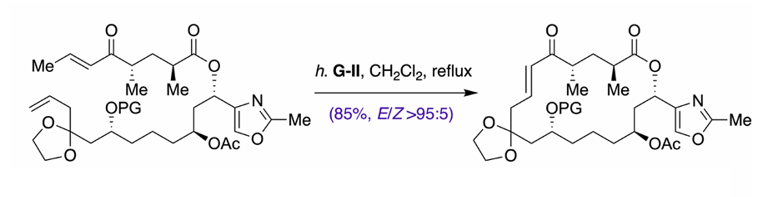 Olefin_Metathesis (@olef_metathesis) on Twitter photo Total Synthesis of (−)-Enigmazole A Featuring Macrocyclic Ring-Closing Metathesis (<a href="/JOC_OL/">J Org Chem/Org Lett</a>) pubs.acs.org/doi/10.1021/ac… Total Synthesis of (−)-Enigmazole A Featuring Macrocyclic Ring-Closing Metathesis (<a href="/JOC_OL/">J Org Chem/Org Lett</a>) pubs.acs.org/doi/10.1021/ac…