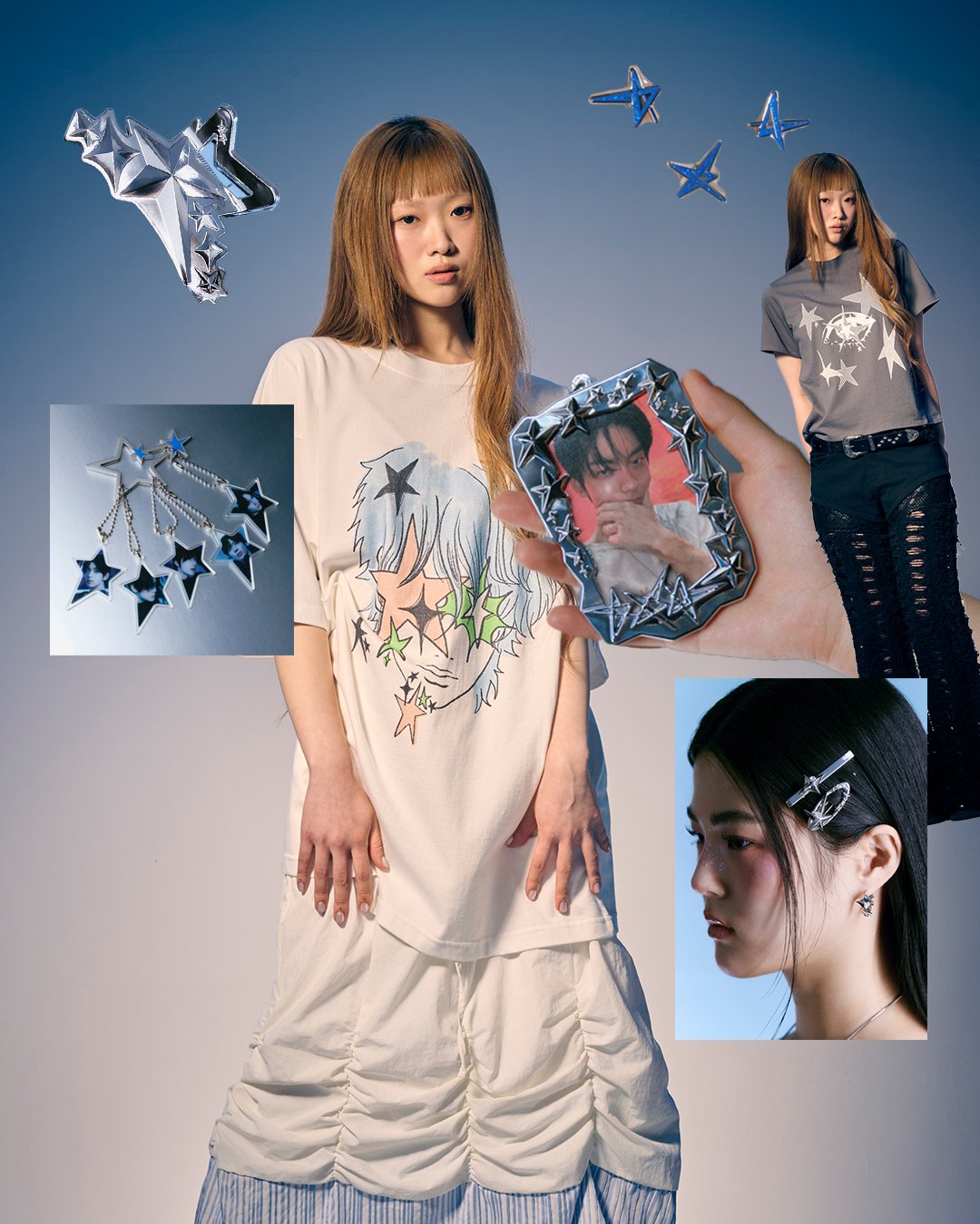 【ポップアップ】[TXT X niceghostclub] CROP Tシャツ TOMORROW X TOGETHER | [TXT X niceghostclub] Crop S/S T-Shirt