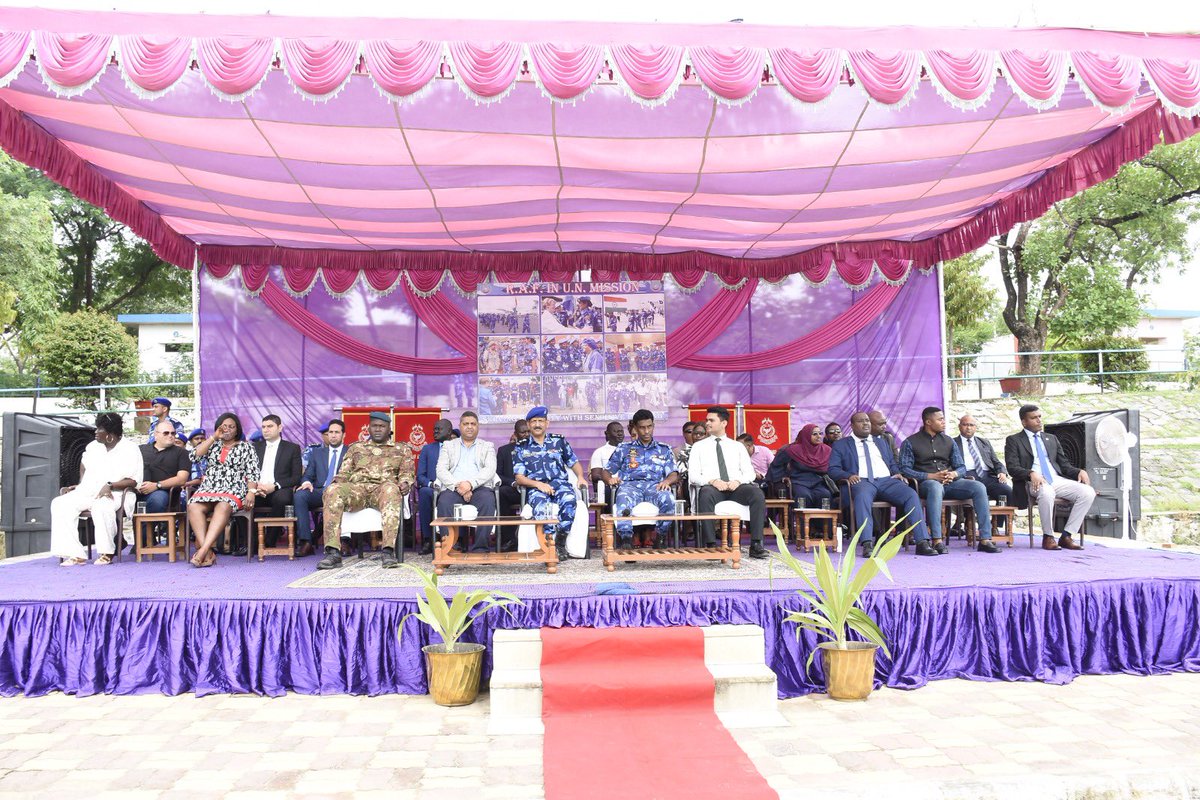 100bnraf's tweet photo. An interactive session on the Role of RAF - featuring demo and a presentation was conducted at 100 RAF for 32 officers from 16 countries, as part of the ITEC Counter Terrorism Training by @RakshaUni
Enhancing global cooperation through shared expertise 🇮🇳🤝🌍
@RAFCRPF @crpfindia https://t.co/7dW7wUPJ3C