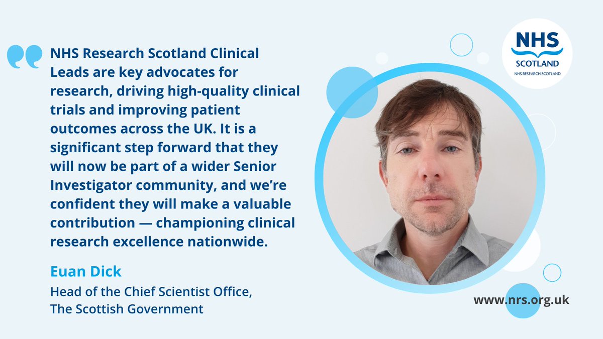 NHS Research Scotland (@nhsresearchscot) on Twitter photo NHS Research Scotland Network Leads and Senior Research Leaders in Wales are set to join forces with <a href="/NIHRresearch/">National Institute for Health and Care Research</a> to form a cross-nation Senior Investigator community.
Read the full story 🔗 nhsresearchscotland.org.uk/news/new-commu… NHS Research Scotland Network Leads and Senior Research Leaders in Wales are set to join forces with <a href="/NIHRresearch/">National Institute for Health and Care Research</a> to form a cross-nation Senior Investigator community.
Read the full story 🔗 nhsresearchscotland.org.uk/news/new-commu…