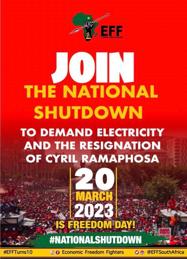 Heeee yho I remember the backlash from clever blacks. Today abantu are complaining about the price of electricity, ereng ANC mongwaneng 😜. Austerity measures zona? Shame silithwele idombolo.