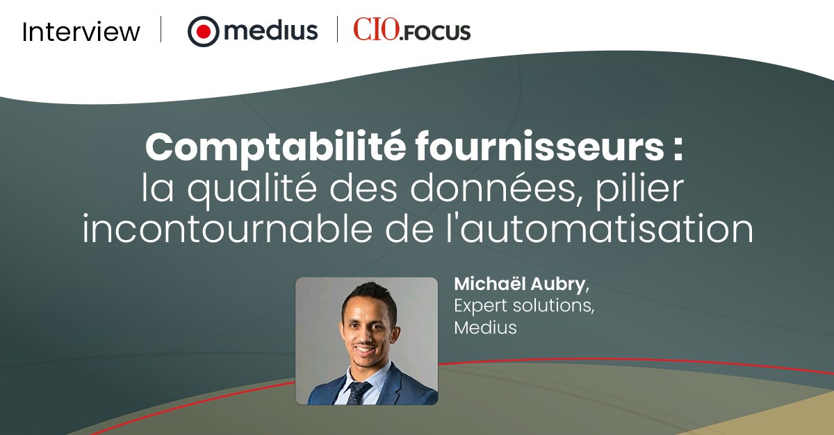 [Partenaire] Comptabilité fournisseurs : la qualité des données, pilier incontournable de l'automatisation

Michaël Aubry, expert Medius souligne que moins d’erreurs signifie moins d’interruptions manuelles, plus de fluidité et du temps gagné pour les équipes.

En savoir plus :