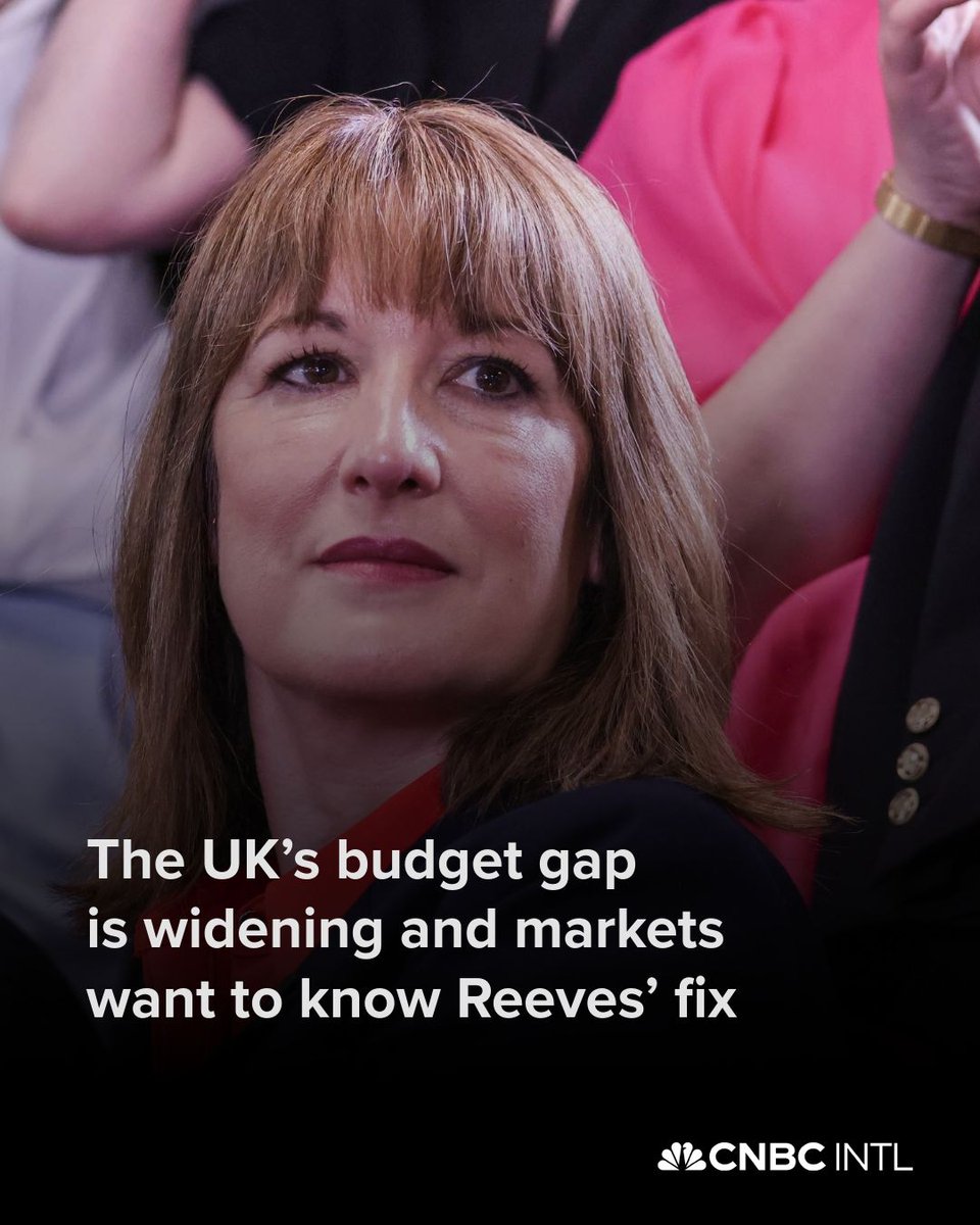 “I said on day one that economic growth was now our national mission,” U.K. Finance Minister Rachel Reeves said in her first Mansion House speech almost a year ago.

Read <a href="/RitikaGuptaTV/">Ritika Gupta</a>'s report here: cnb.cx/4lYE31U