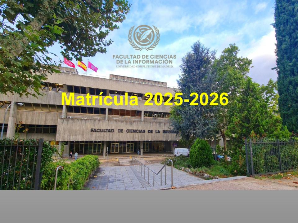 UCMccinf's tweet image. Notas de corte en nuestros Grados 2025/2026:
🔸Publicidad y Relaciones Públicas: 10,36
🔸Comunicación Audiovisual: 9,54
🔸Periodismo: 6,56
ccinformacion.ucm.es