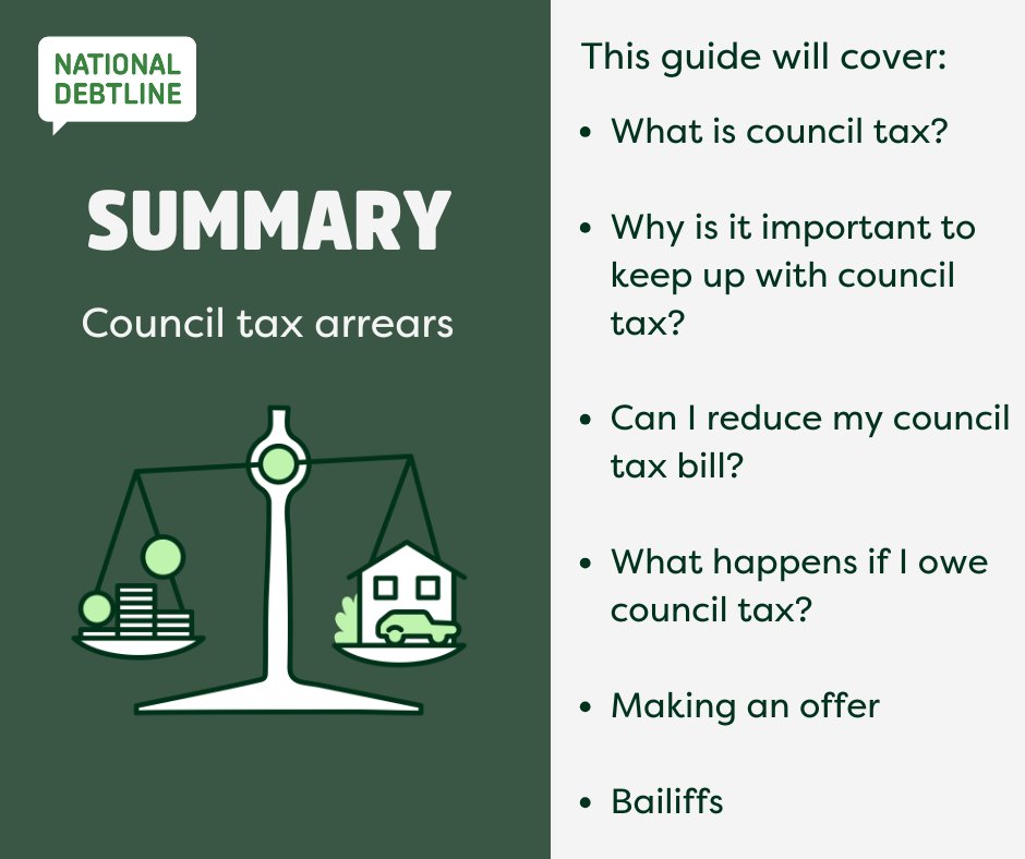 Having Council tax arrears can be worrying. However, there are options to help you.

This summary sheet is here to give advice of what to do if you fall behind with council tax payments.

Read it below 👇
t.ly/fr6jf