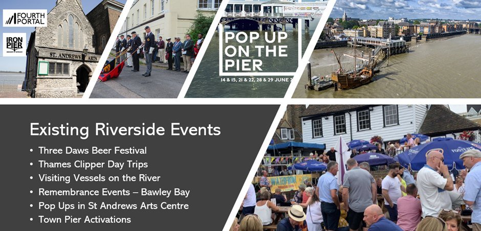 GravesendTCM's tweet image. Our Grant Scheme is still open for ideas at St Andrew's Quayside. Could you bring an exciting engaging new event to this Thameside location that would increase visitor numbers and dwell time? Scan the QR Code on the flier or go to: gravesham.govocal.com/.../st-andrew-…...