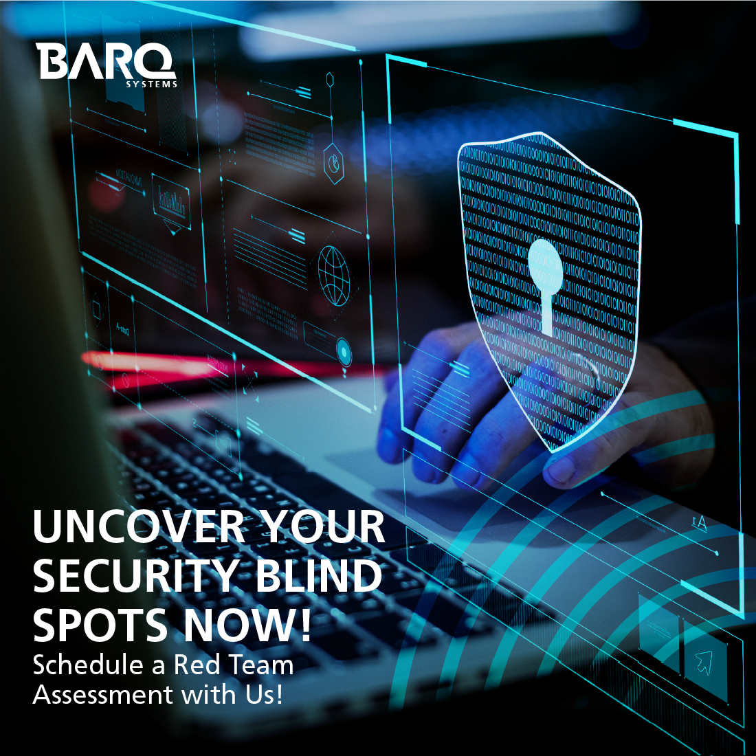 Don’t wait for an attack to reveal weak spots. BARQ Systems simulates real cyber threats with Pen Testing &amp; Red Team Assessments to uncover risks and boost resilience.

Turn gaps into strengths. Contact BARQ Systems #UAE at info@barqsystems.com

#Cybersecurity #Cyberthreats