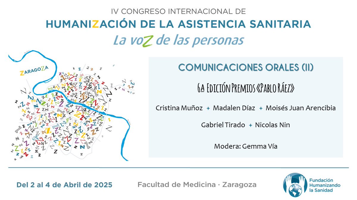 Buen día, compartimos hoy el vídeo de las Comunicaciones orales (II) 6ª Edición Premios Pablo Ráez del #4CIHAS.

Modera: <a href="/gemmavia/">Gemma Via</a>. Enfermera. Miembro de Proyecto HUCI. Barcelona.

youtu.be/CxAzA32oV9g