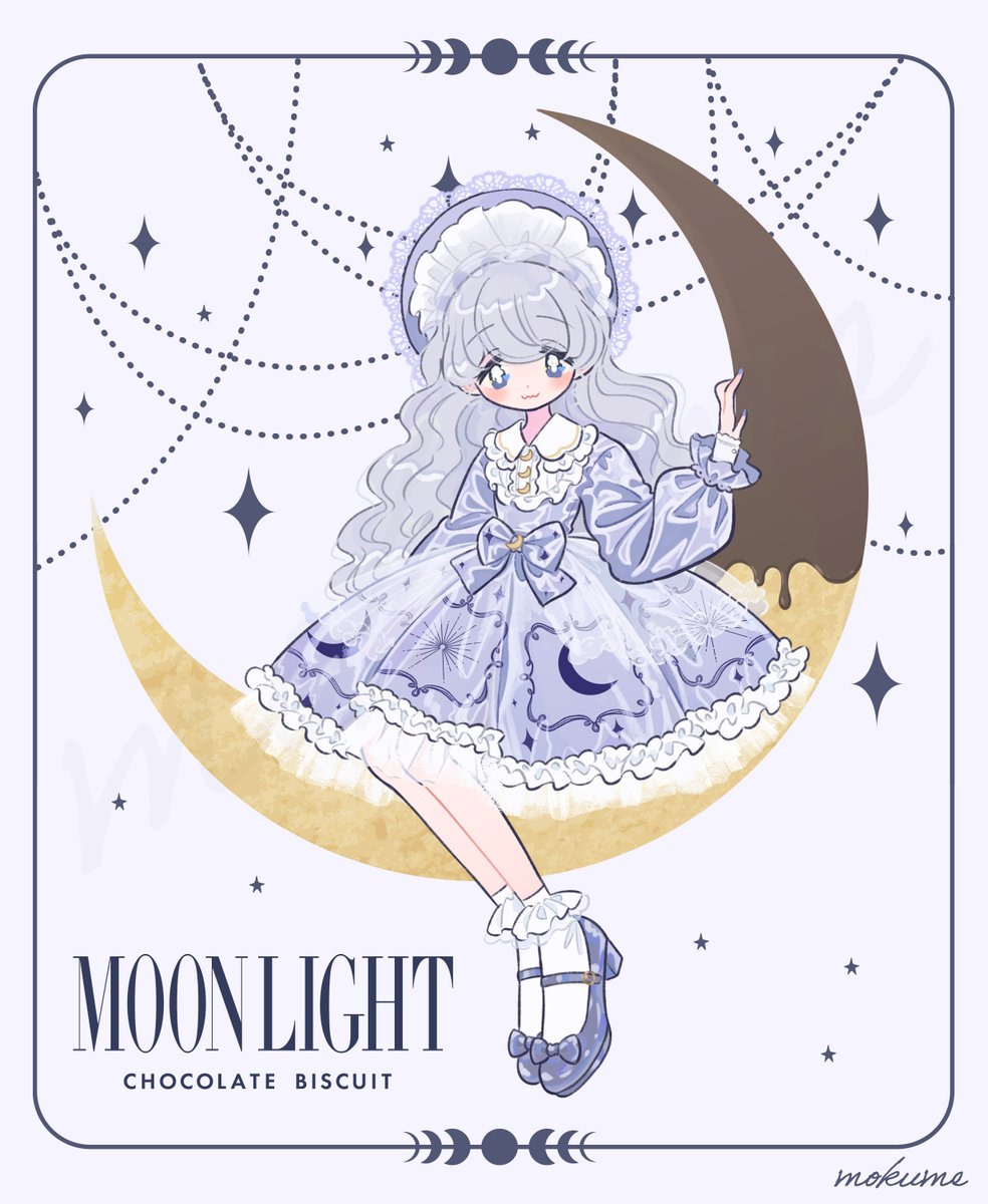 mokume001's tweet image. ムーンライト背景色違い