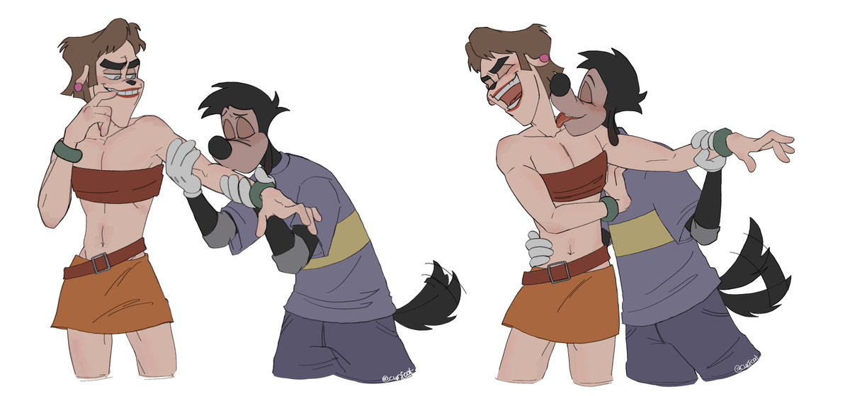 curfoat's tweet image. Something the sims did,,, thought it was cute
#maxley #maxgoof #bradleyuppercrustiii #AnExtremelyGoofyMovie #aegm