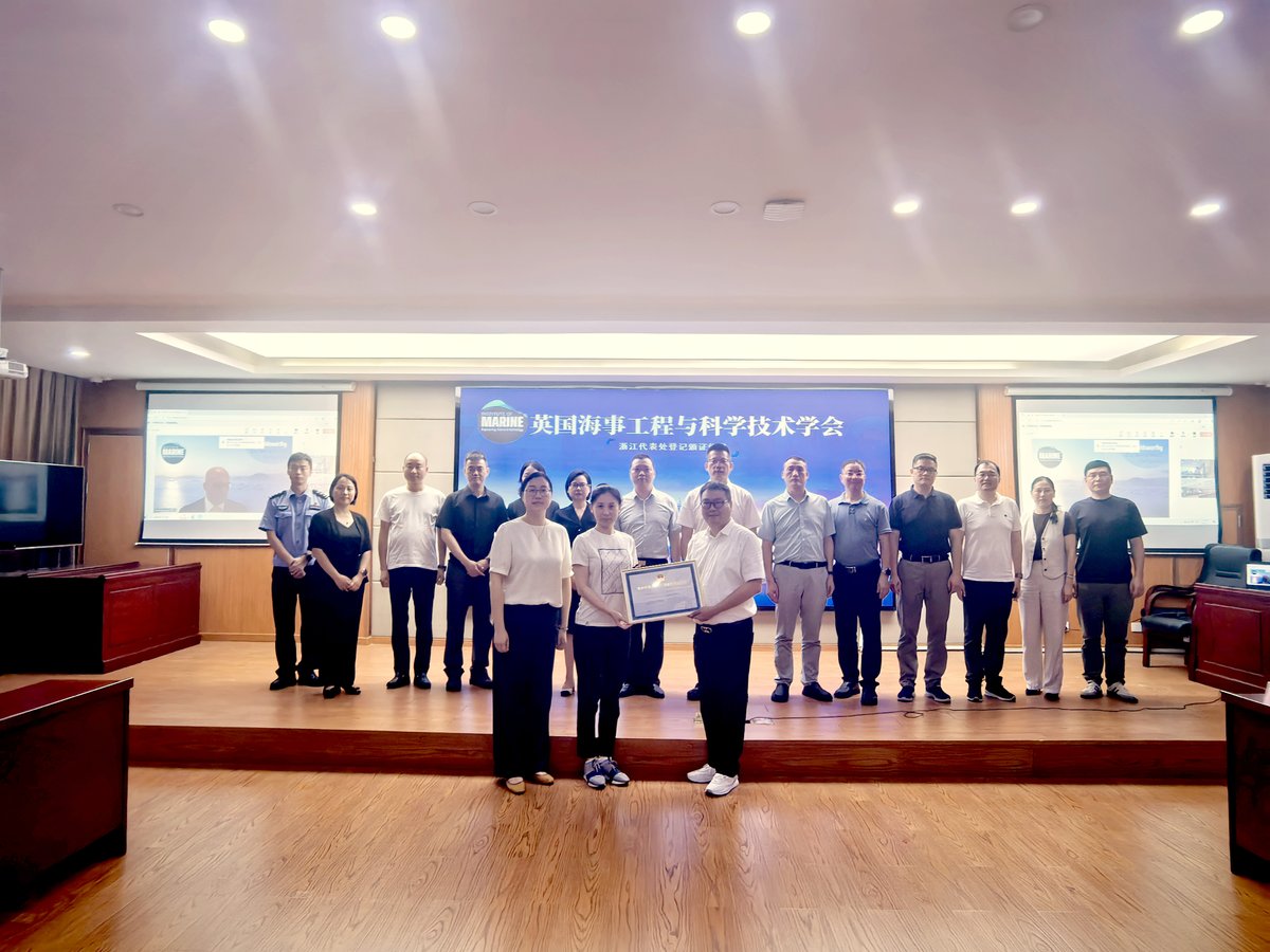 IMarEST's tweet image. We are thrilled to be expanding our international operations into China, with the registering of a new Representative Office, as a Foreign Non-Governmental Organisation (FNGO) that will be based in Ningbo, within the Zhejiang Province.