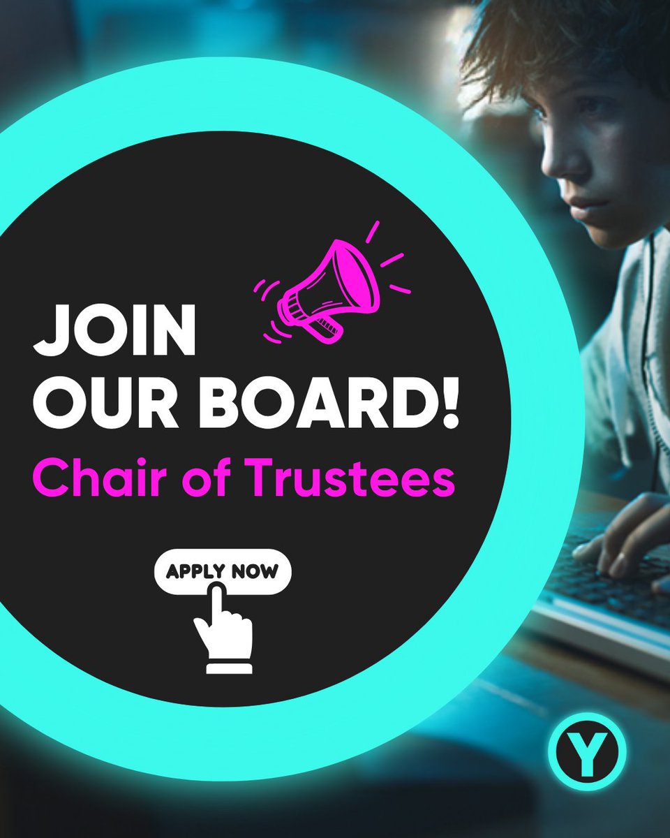 YgamUK's tweet image. 📣 We’re recruiting a new Chair of Trustees! 📣
Applications due by Friday 8th August 2025.
👉 Learn more and apply here: ow.ly/cmxZ50WpIW1
#JoinOurBoard #Governance #CharityLeadership