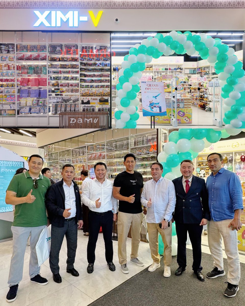 XIMIVOGUE_'s tweet image. 🔥 It’s heating up!
This summer, XIMI-V is making waves across Kazakhstan! 🌊🇰🇿
🎉 Grand openings one after another —
🚧 And more stores are on the way, getting ready fast!
The lifestyle buzz is just getting started! ✨
Stay tuned — XIMI-V is coming to your city soon!
#XIMIV