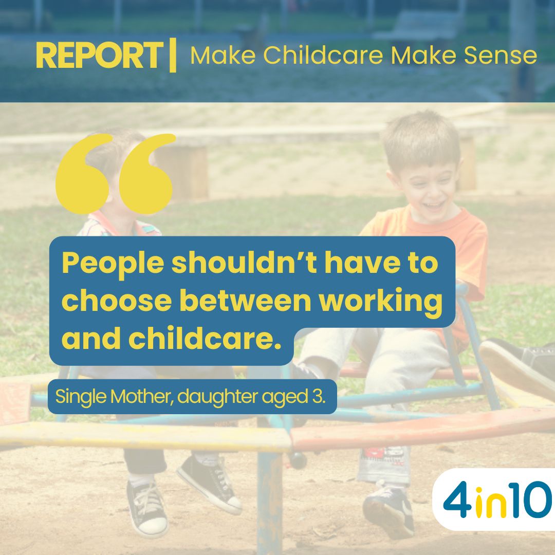 "People shouldn't have to choose between working and childcare."

Childcare costs are a major driver of child poverty in the London and access to affordable and accessible childcare and early education is essential to tackling child poverty.

Find out more in our report.