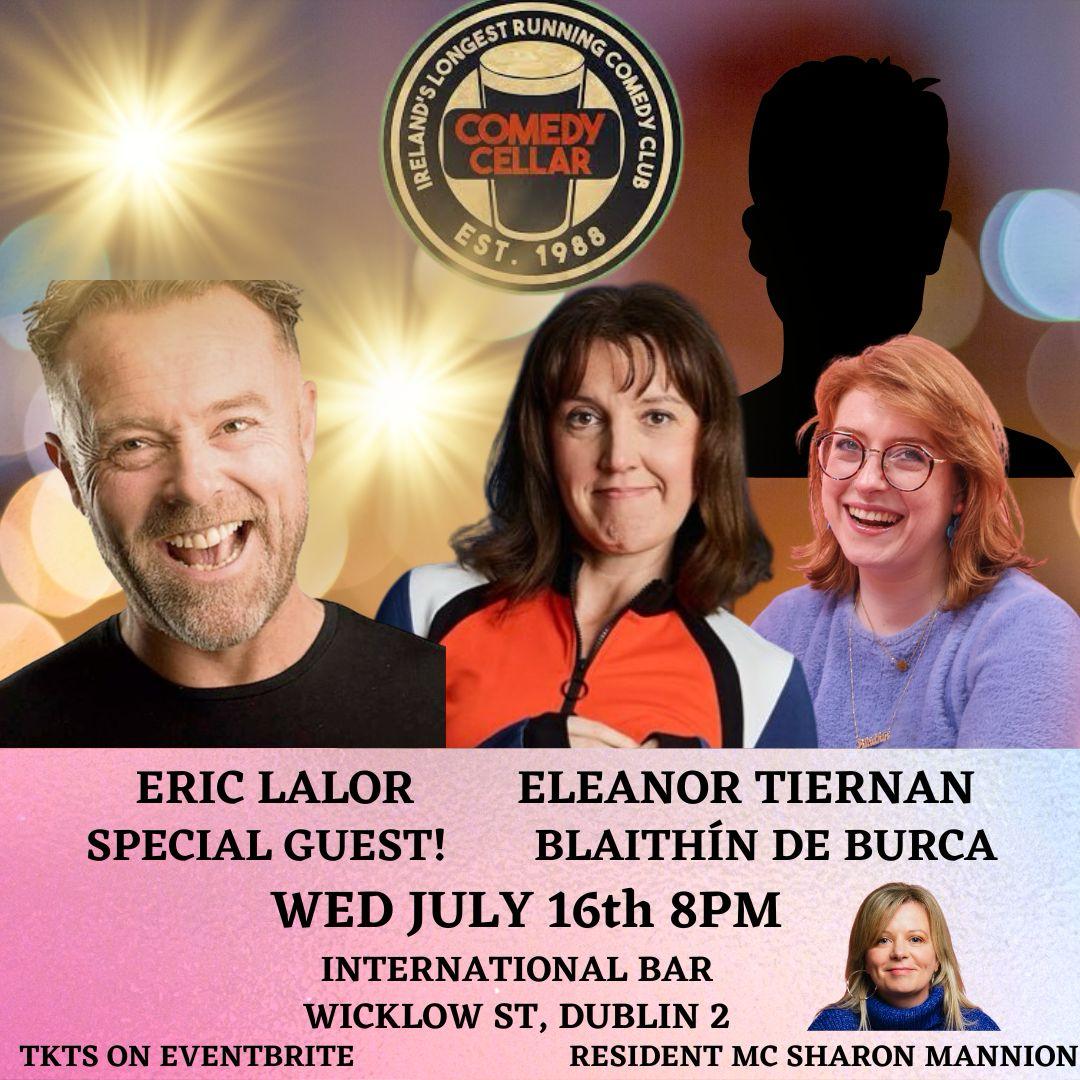 SharonMannion2's tweet image. Delighted to have added ๐ฅELEANOR TIERNAN๐ฅ to tomorrow night's line up ๐
This is shaping up to be a belter!!๐ฅ
Grab your tkts here๐
eventbrite.co.uk/e/comedy-cellaโฆ
Attendees of Rosie's sold-out 6pm show, check your inbox for a promo code discount ๐ช๐ช