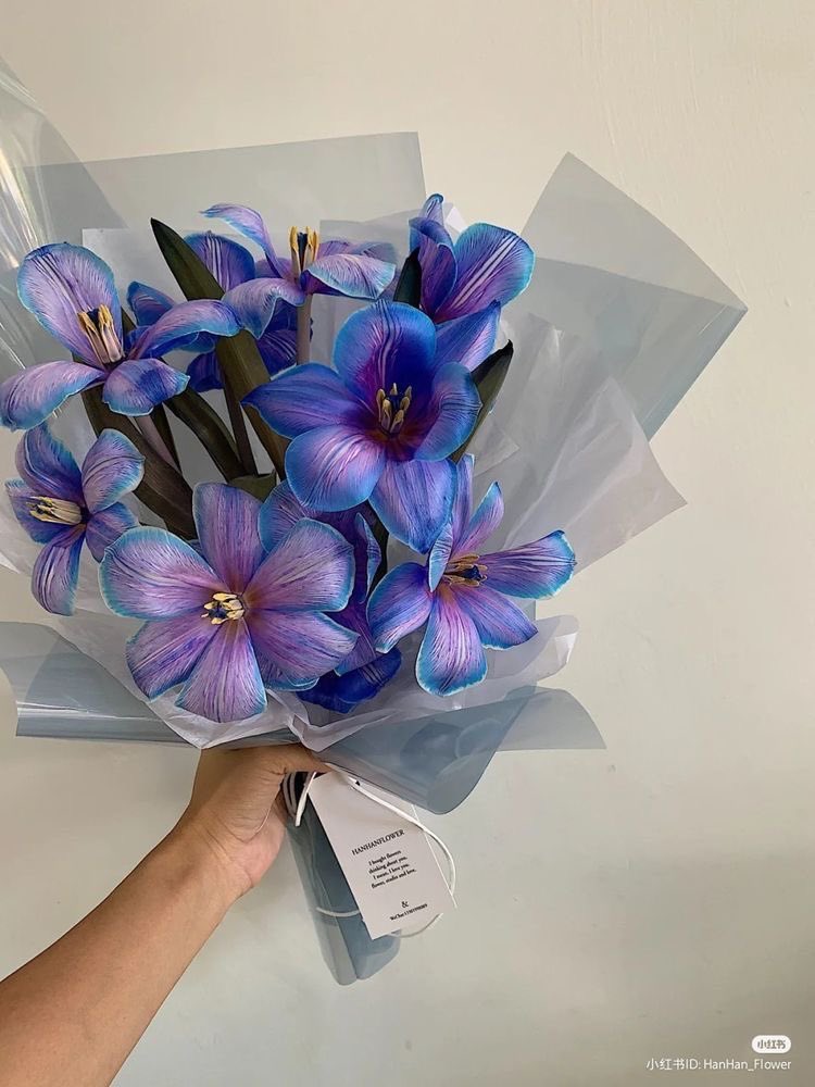 purple bloomed tulips