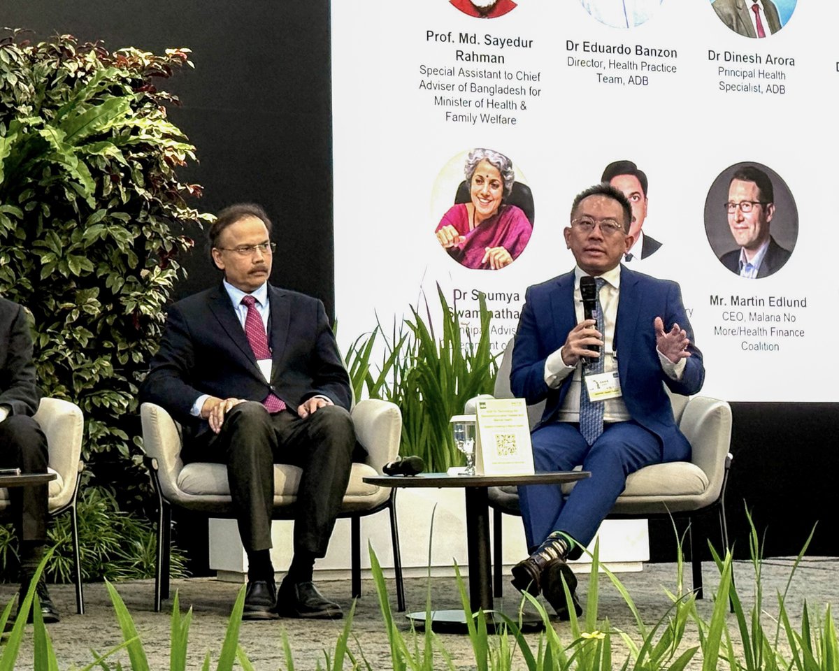 APLMA_Malaria's tweet image. As climate change intensifies, so does the threat of climate-sensitive infectious diseases like #malaria. At #INSPIREhealth2025, @ADB_HQ shared the #ExCITD Initiative which aims to address this challenge head-on by strengthening health systems, financing scalable solutions, and…