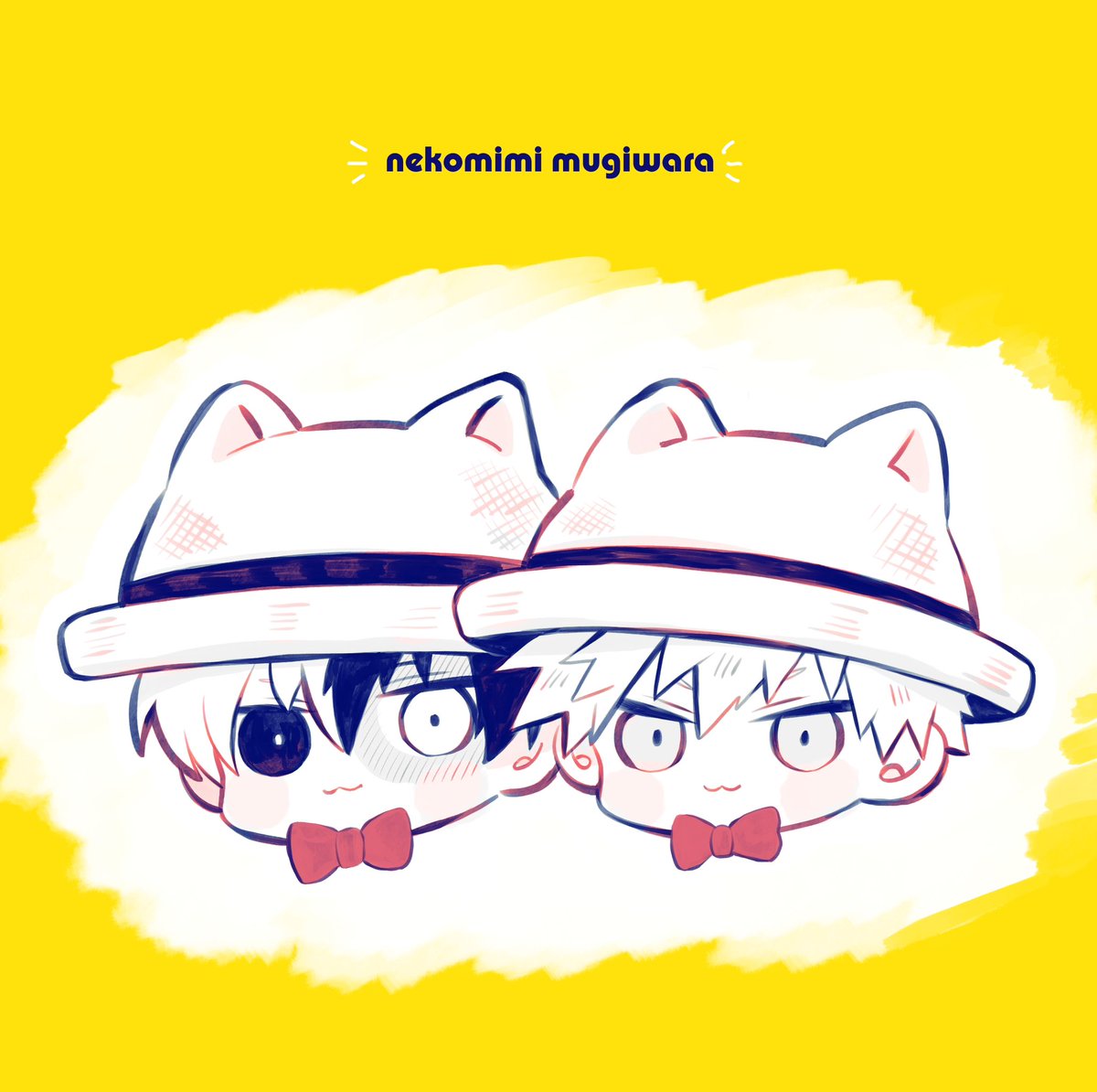 080chun's tweet image. 差し入れに入れたやつの元の絵！おショタな🍰と💥