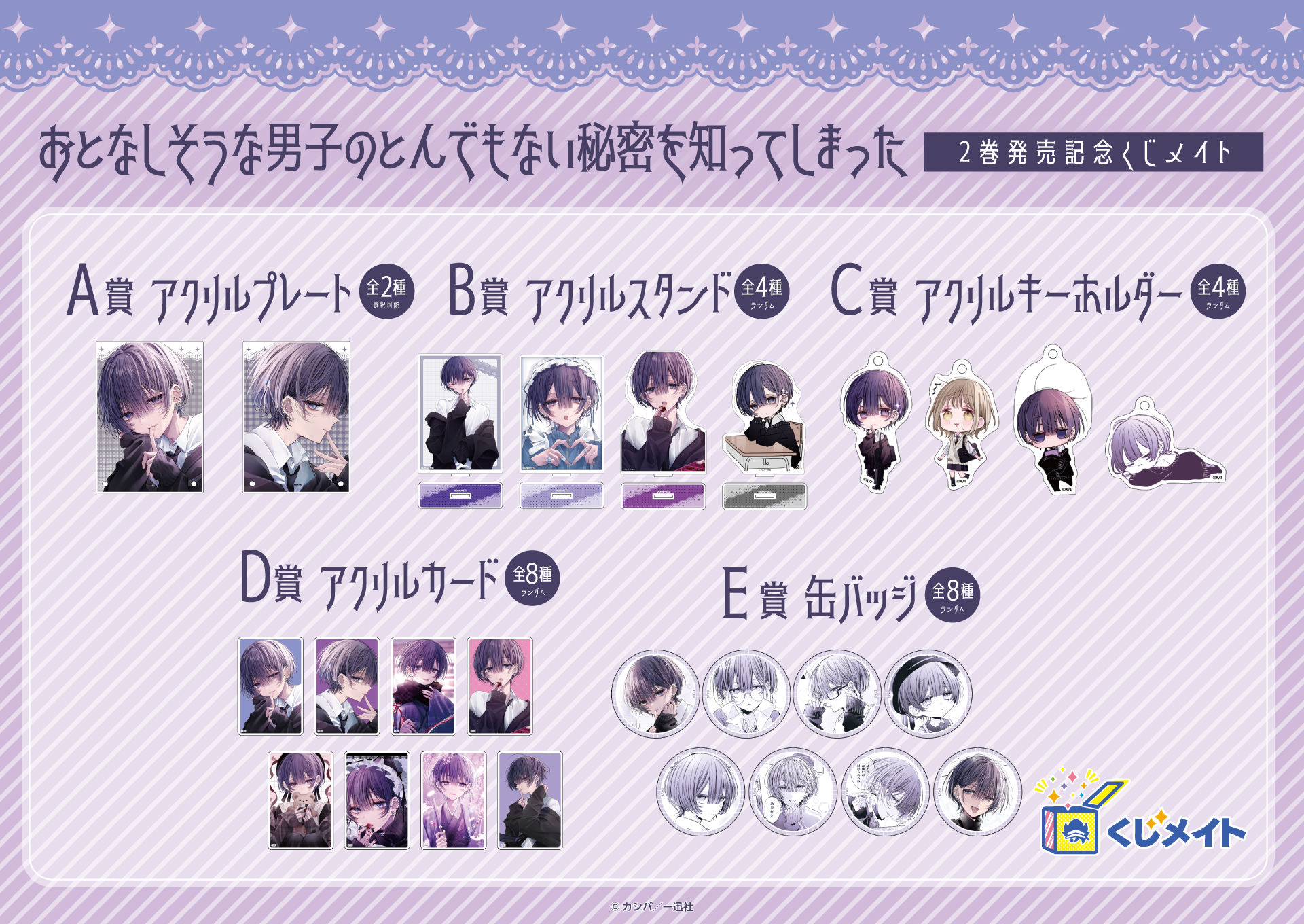 キヨくじ　B賞プレート2種　+D〜H賞セット キヨ15周年くじ【B賞 キヨ猫プレート2枚セット】コンプリート