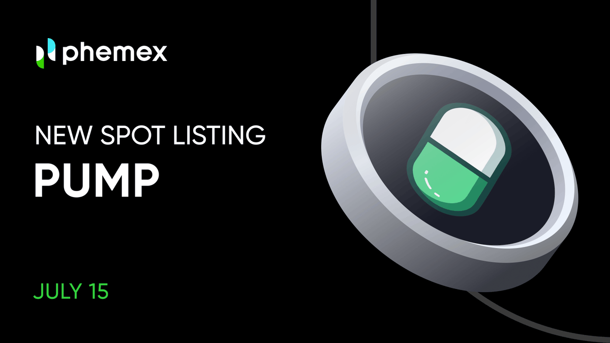 Phemex (@phemex_official) on Twitter photo π New listing: $PUMP <a href="/pumpdotfun/">pump.fun</a>
β° 10:00 UTC
π Trade here: phemex.com/trade
πMore info: phemex.com/announcements/β¦
π₯ Tap into the momentum π π New listing: $PUMP <a href="/pumpdotfun/">pump.fun</a>
β° 10:00 UTC
π Trade here: phemex.com/trade
πMore info: phemex.com/announcements/β¦
π₯ Tap into the momentum π