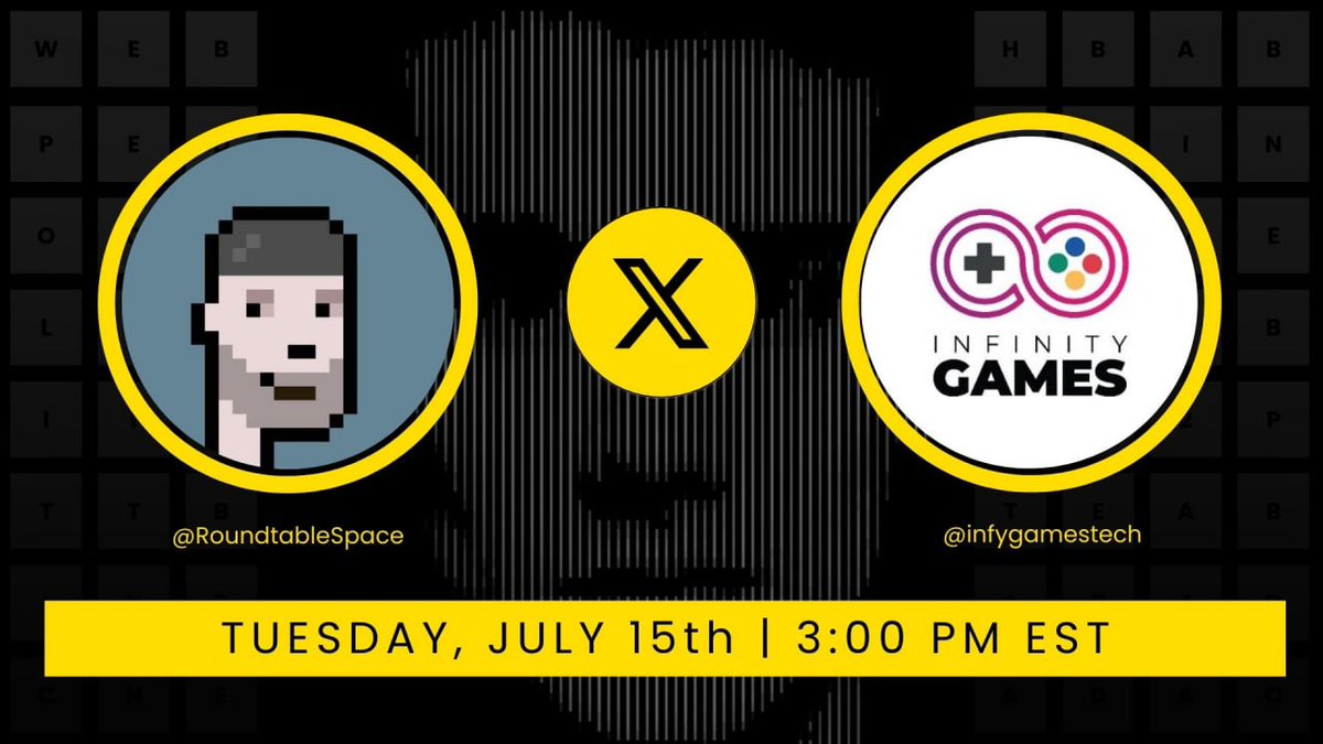 infygamestech's tweet image. Today at 17h UTC, we’re joining Mario Nawfal’s Roundtable (@RoundtableSpace) to share what’s new at Infinity Games! We will be represented by our founders @SrdjanVukmirovi and @ante_medic.
Our ecosystem token $INFY is in public sale — all details here:
🔗 infinitygames.tech/public-sale…