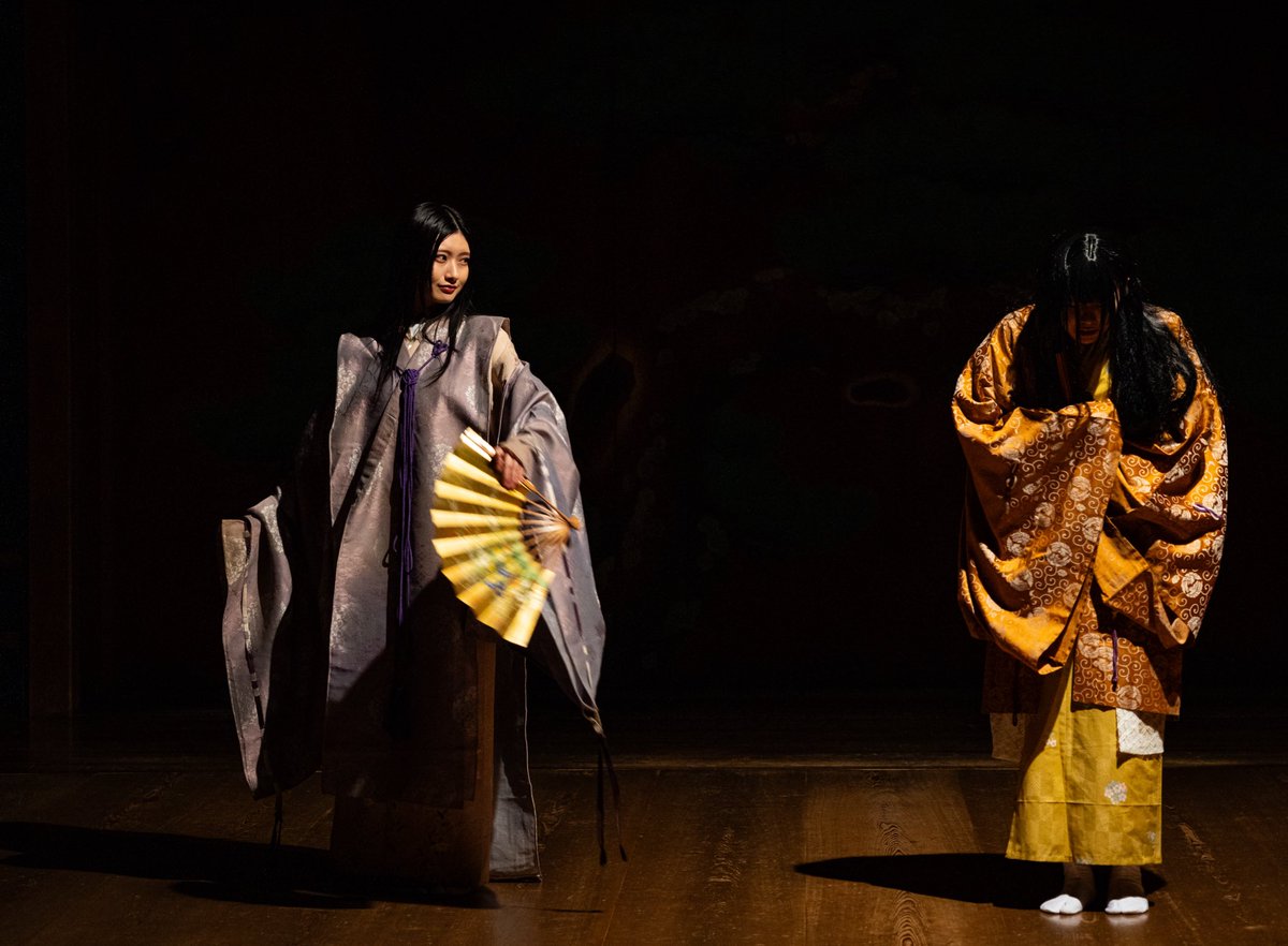 創作能舞台  「紅葉狩」🍁　【葉】

#尋玲能楽