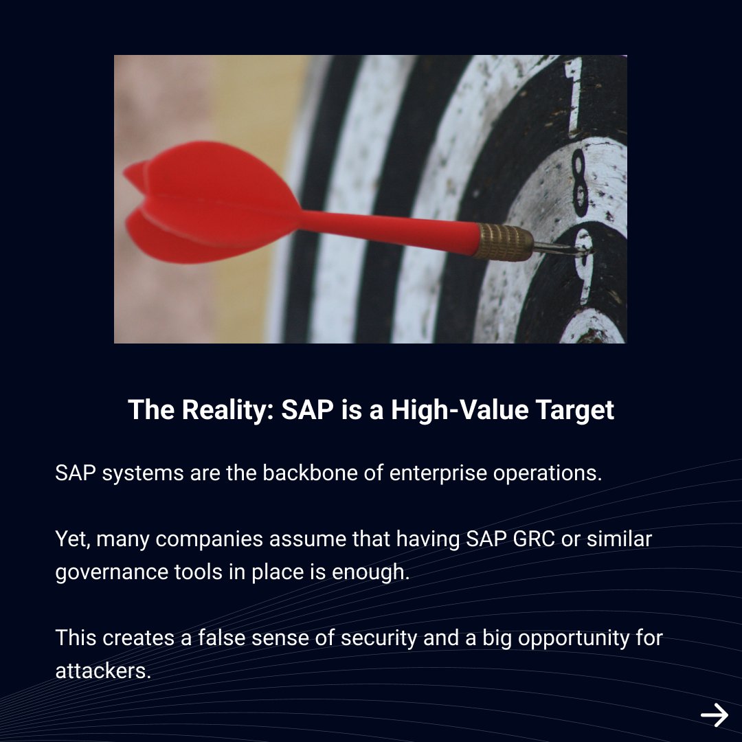 _securitybridge's tweet image. 🚨 Think SAP GRC Keeps Your Systems Safe? Think Again.

It’s time to build a holistic, proactive SAP security strategy that goes far beyond checklists and audits. 

Read the full blog for the complete guide! 👇
securitybridge.com/blog/grc-and-c…