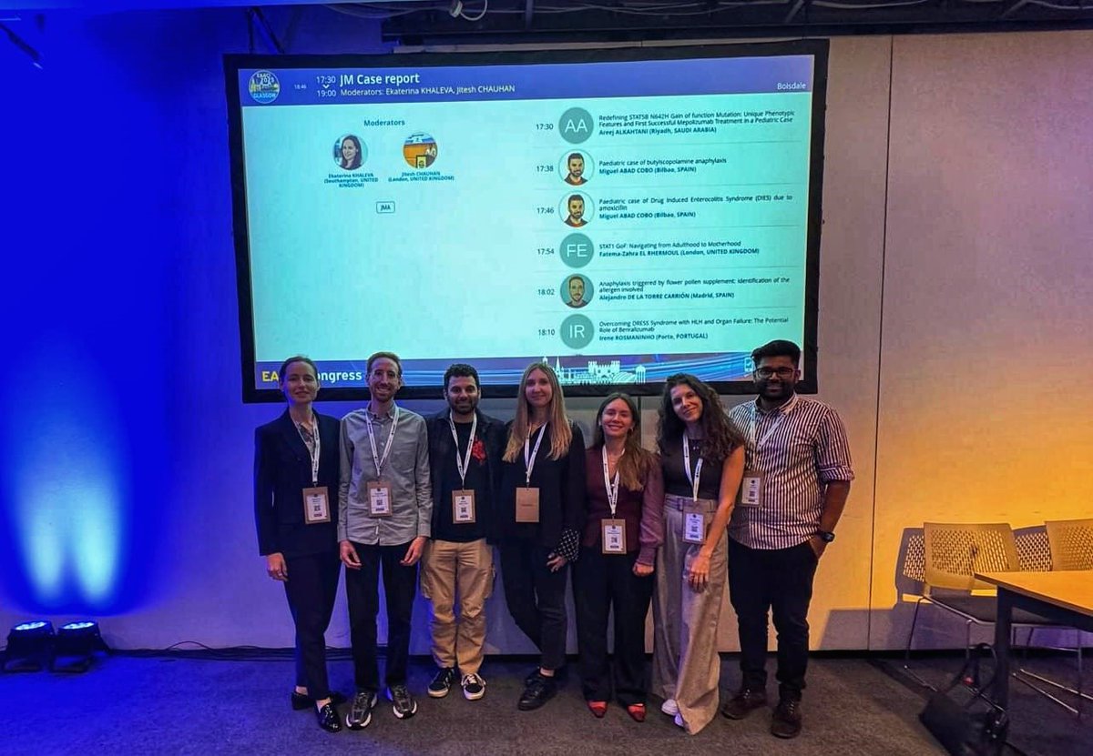 The JM Board hosted 7 impactful sessions at EAACI 2025 🔬 Big thanks to all who shared insights &amp; energy! 🙌 
#EAACIJuniors #EAACI2025