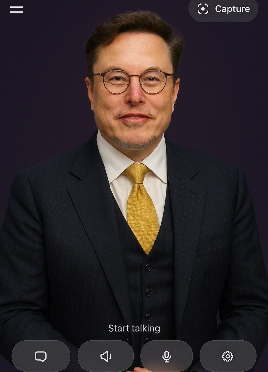 cb_doge's tweet image. What if Grok had Elon Musk as a companion? Same voice, same laugh, same trolling. 😂