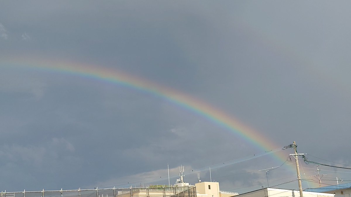 ヴォー！虹🌈DAAAAA！！！