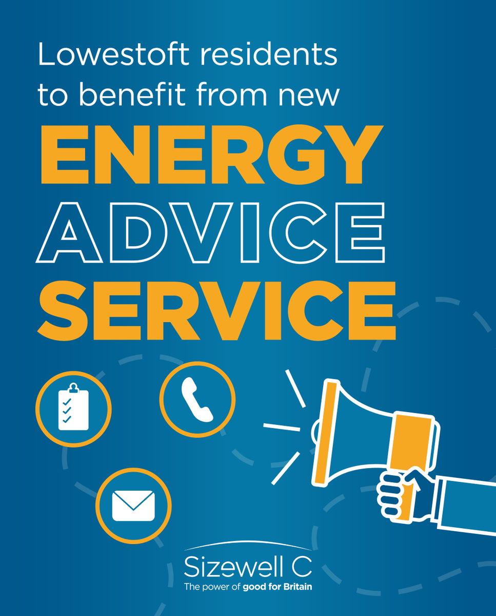 sizewellc's tweet image. 🔌 New Energy Advice Hub opens in Lowestoft!
We’re proud to be working with @CAEastSuffolk to launch a new Energy Advice Hub in Lowestoft - offering free, expert support to help residents manage bills, reduce usage, and improve energy efficiency at home.
Lowestoft is the next…