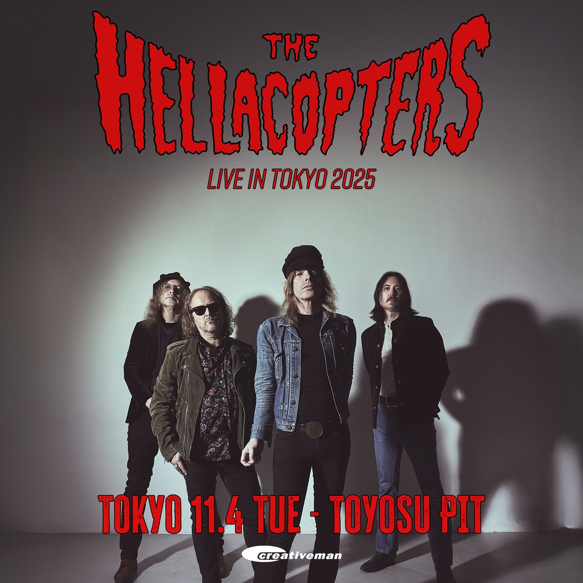新品 ザ・ヘラコプターズ THE HELLACOPTERS 初期3枚 ドレゲン THE