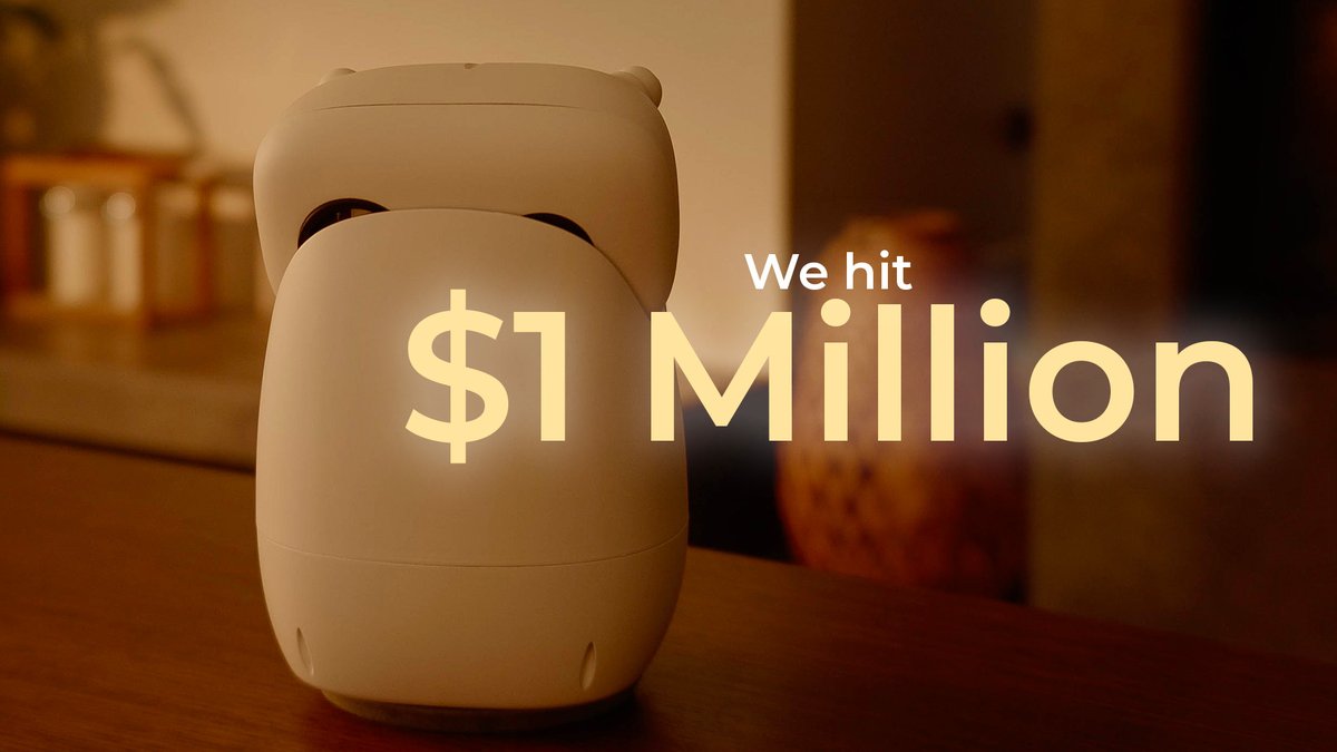 $1M in Reachy Mini sales.
Now we can’t wait to see what you’ll build with it.