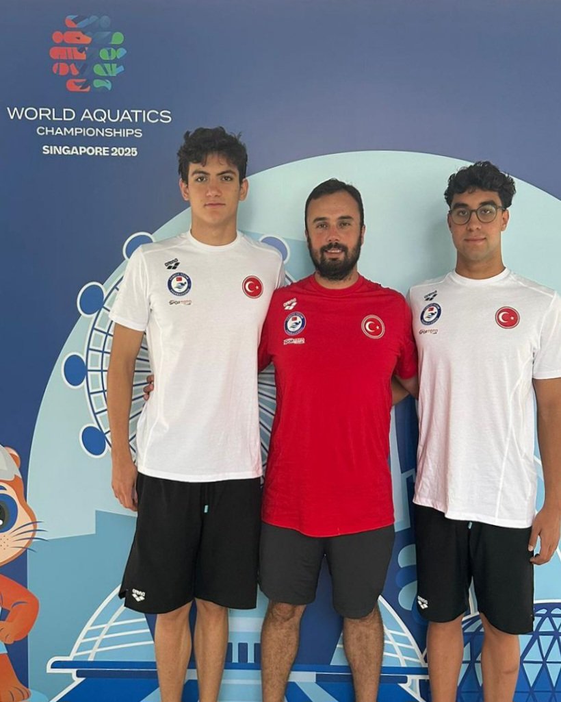 🇹🇷🏊🏻 Milli yüzücülerimiz Atakan Ercan ve Emre Sarp Zeytinoğlu, Singapur’da düzenlenecek Açıksu Dünya Şampiyonasında yarışarak hem ülkemizi hem de kulübümüzü temsil edecek.

🌟 Şampiyonaya katılan en genç sporcular arasında yer alan başarılı yüzücülerimiz, dünya çapındaki
