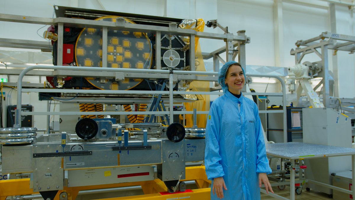 ejrquartz's tweet image. 🔭This spring, EJR-Quartz’s Maria Rubal, Navigation Editor for @esa, visited @OHB_SE's clean room to witness something stellar: The testing of Galileo satellites.🛰️The crew was there gathering materials for comms products coming soon!👀
📸: @DesignDataGmbH
#science #space