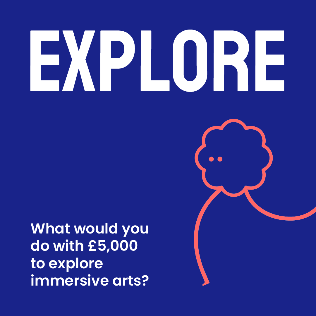 We are proud to be supporting Immersive Arts with their funding programme! 🥳

UK-based artists can apply for £5k, £20k or £50k to develop work with immersive tech. 

Open until Mon 29 Sep 2025. This is the last open call, so apply now. 👇

immersivearts.uk/funding/