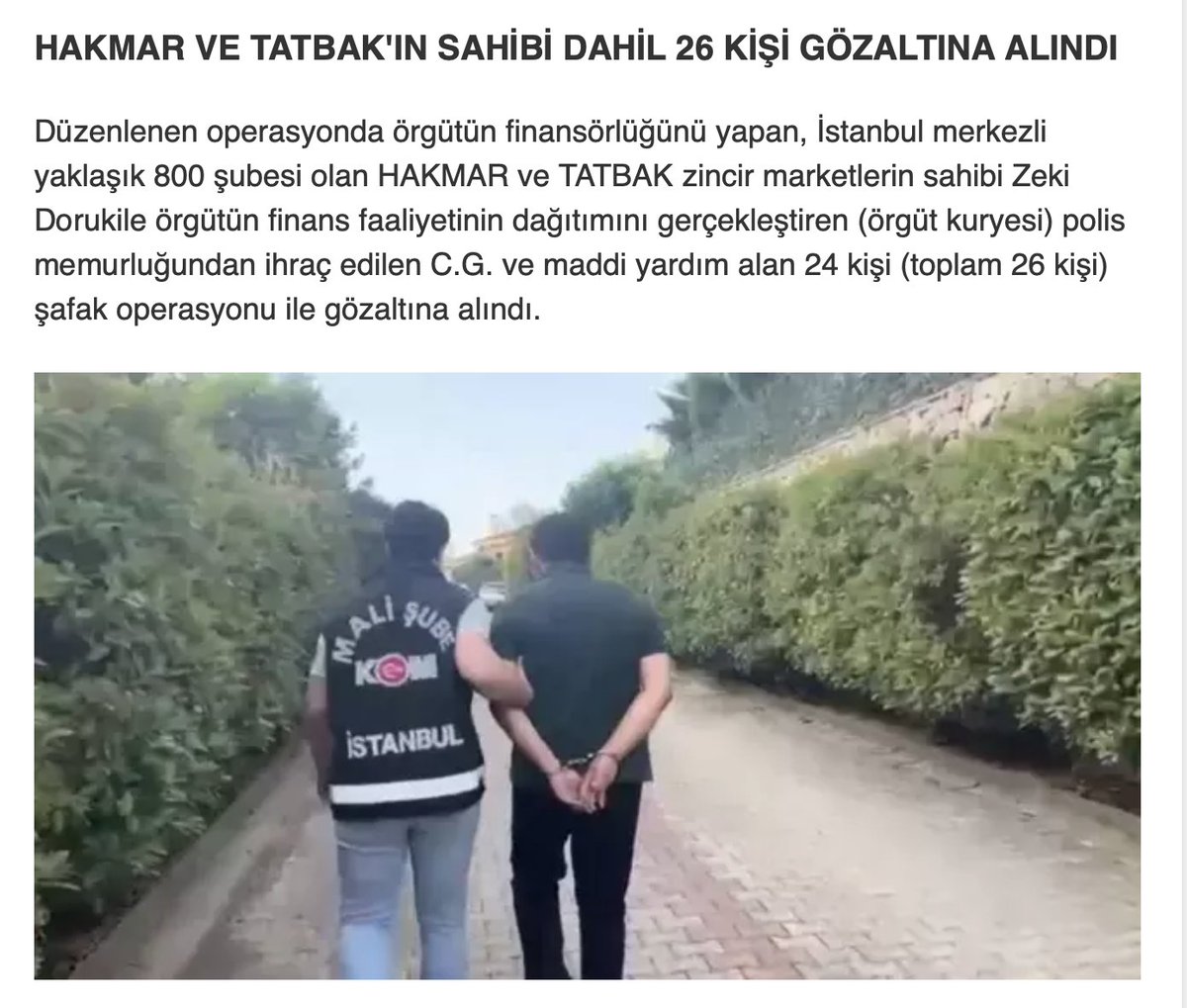 15 Temmuz Türkiye’de hukukun çöküşünün miladıdır.
Yargı bağımsızlığı, hukukun üstünlüğü, adil yargılanma, savunma hakkı gibi kavramlar artık yok hükmünde.
'Terör suçlaması' muhalifleri susturmanın en etkili aracı oldu.
'Yargı' iktidarın sopası haline geldi.
...
Bugün yapılan