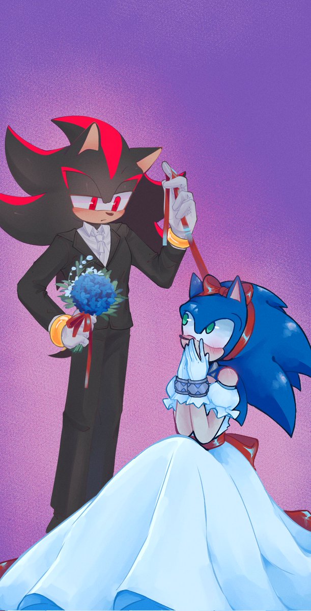 Meoweahh1's tweet image. Collab
Opening wedding gifts 
#Sonadow #Shadonic #SonicTheHedgehog #ShadowTheHedeghog