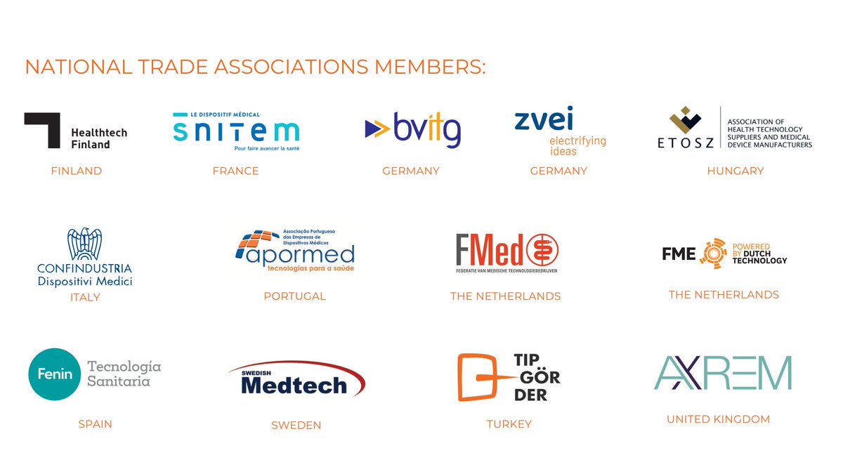COCIR (@cocir) on Twitter photo ๐ค Meet the National trade associations in our membership !
๐ซ๐ฎ <a href="/HealthtechFi/">Healthtech Finland</a> teknologiateollisuus.fi/healthtech/en/โฆ
๐ก ๐ช๐บ ๐น๐ท ๐ฌ๐ง We currently represent 13 associations in 11 Countries
๐ง๐Find out more about the membership benefits and contact us ๐ค Meet the National trade associations in our membership !
๐ซ๐ฎ <a href="/HealthtechFi/">Healthtech Finland</a> teknologiateollisuus.fi/healthtech/en/โฆ
๐ก ๐ช๐บ ๐น๐ท ๐ฌ๐ง We currently represent 13 associations in 11 Countries
๐ง๐Find out more about the membership benefits and contact us
