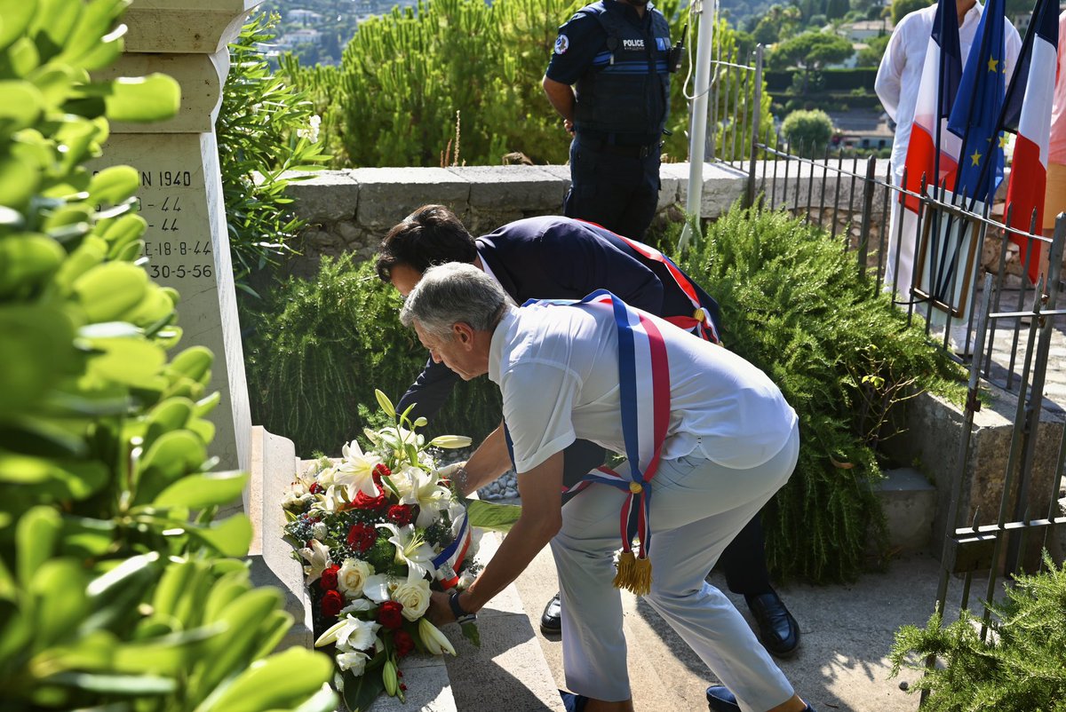 🇫🇷 Heureux d’avoir célébré le #14Juillet à #SaintPaulDeVence aux côtés du maire Jean-Pierre Camilla.

Fierté d’être Français, attachement à nos traditions et à notre Nation.